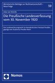 Die Preußische Landesverfassung vom 30. November 1920