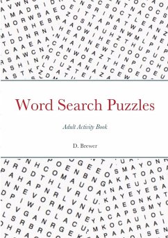 Word Search Puzzles, Adult Activity Book - Brewer, D.