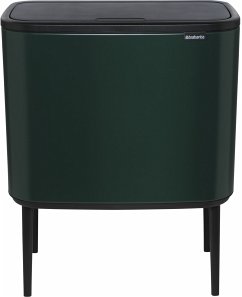 Brabantia Mülleimer Bo Touch Bin Pine Green, 11 + 23 L