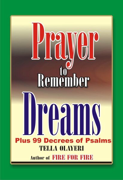 Prayer to Remember Dreams (eBook, ePUB) Prayer to Remember Dreams (eBook, ePUB)