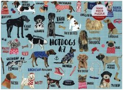 Hot Dogs A-Z 1000 Piece Puzzle - Mudpuppy