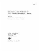 Resolutions and Decisions of the Economic and Social Council: 2019 Session (eBook, PDF)