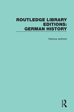 Routledge Library Editions: German History (eBook, PDF) - Various