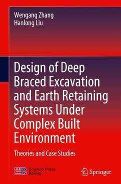 Design of Deep Braced Excavation and Earth Retaining Systems Under Complex Built Environment - Zhang, Wengang;Liu, Hanlong