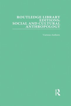 Cover Routledge Library Editions: Social and Cultural Anthropology (eBook, PDF)