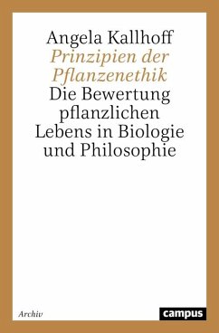 Prinzipien der Pflanzenethik (eBook, PDF) - Kallhoff, Angela
