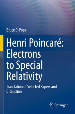 Henri Poincaré: Electrons to Special Relativity - Popp, Bruce D