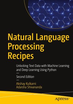 Natural Language Processing Recipes - Kulkarni, Akshay;Shivananda, Adarsha