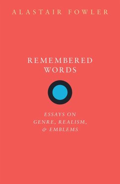 Remembered Words (eBook, PDF) - Fowler, Alastair