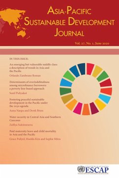Cover Asia-Pacific Sustainable Development Journal 2020, Issue No. 1 (eBook, PDF)