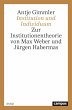 Institution und Individuum (eBook, PDF) - Bild 1