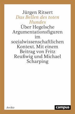 Das Bellen des toten Hundes (eBook, PDF) - Ritsert, Jürgen