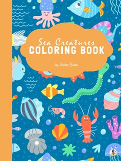 Sea Creatures Coloring Book for Kids Ages 3+ (Printable Version) (fixed-layout eBook, ePUB) - Blake, Sheba