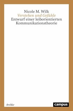 Verstehen und Gefühle (eBook, PDF) - Wilk, Nicole M.