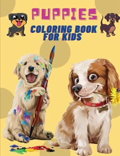 Puppies Coloring Book For Kids - Stewart, Mike