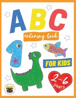 ABC Coloring Book for Kids 2-6 years - Mango The Cat Publishing