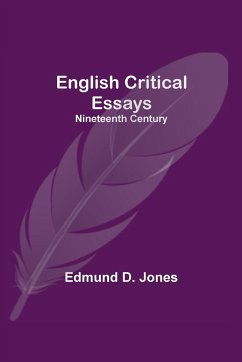 English Critical Essays - D. Jones, Edmund