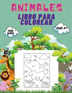 Animales Libro para Colorear para Niños, Edad 3+ - Ramirez, Sebastian