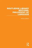 Routledge Library Editions: Philosophy of Language (eBook, PDF)