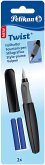 Pelikan Füllhalter Twist, Feder M, Black, universell für Rechts- und Linkshänder, 1er Set Pelikan Füllhalter Twist, Feder M, Black, universell für Rechts- und Linkshänder, 1er Set
