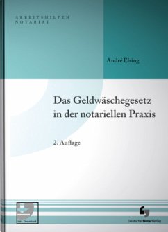 Cover Das Geldwäschegesetz in der notariellen Praxis