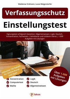 Einstellungstest Verfassungsschutz - Erdmann, Waldemar;Weigerstorfer, Lucas