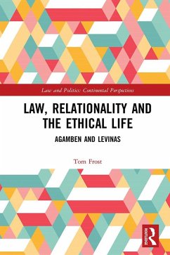 Law, Relationality and the Ethical Life (eBook, PDF) Cover Law, Relationality and the Ethical Life (eBook, PDF)