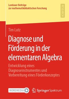 Diagnose und Förderung in der elementaren Algebra (eBook, PDF) - Lutz, Tim