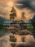 Writings of the Prince of Paradoxes - Volume 1 (eBook, ePUB)