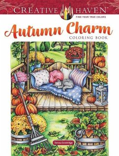 Creative Haven Autumn Charm Coloring Book - Goodridge, Teresa