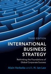 International Business Strategy - Verbeke, Alain; Lee, I H Ian