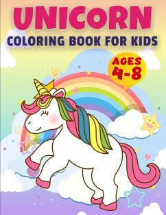 Unicorn Coloring Book for Kids Ages 4-8 - Colouring, Education