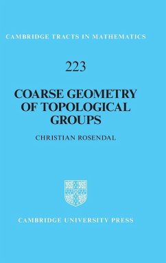 Coarse Geometry of Topological Groups - Rosendal, Christian (University of Maryland, Baltimore)