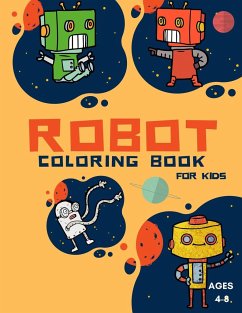 Robot Coloring Book For Kids Ages - Colouring, Education