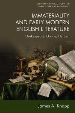 Immateriality and Early Modern English Literature - Knapp, James A