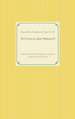 Pie II, lettre au sultan Mahomet II