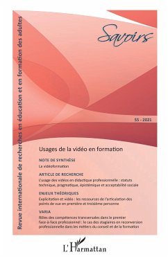 Usages de la vidéo en formation - Collectif