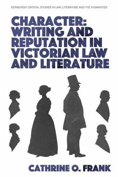 Cover Character, Writing, and Reputation in Victorian Law and Literature