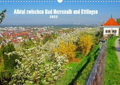 Cover Albtal zwischen Bad Herrenalb und Ettlingen (Wandkalender 2022 DIN A3 quer)