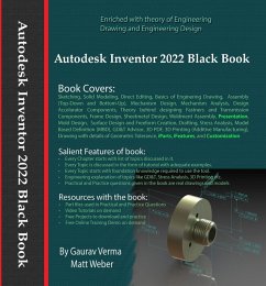 Autodesk Inventor 2022 Black Book (eBook, ePUB) - Verma, Gaurav; Weber, Matt