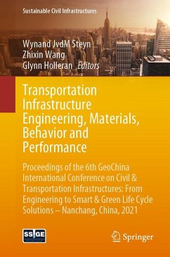 Cover Transportation Infrastructure Engineering, Materials, Behavior and Performance (eBook, PDF)