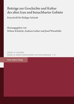 Cover Beiträge zur Geschichte und Kultur des alten Iran und benachbarter Gebiete (eBook, PDF)