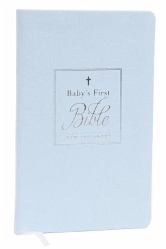 KJV, Baby's First New Testament, Leathersoft, Blue, Red Letter, Comfort Print - Thomas Nelson