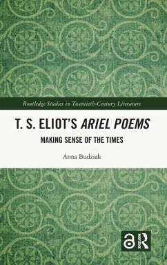 Cover T. S. Eliot's Ariel Poems