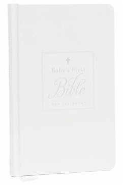 Kjv, Baby's First New Testament, Hardcover, White, Red Letter, Comfort Print - Thomas Nelson