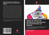 Efeito da oferta de dinheiro no crescimento do investimento na Nigéria