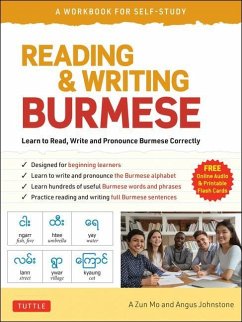 Reading & Writing Burmese: A Workbook for Self-Study - Mo, A Zun; Johnstone, Angus