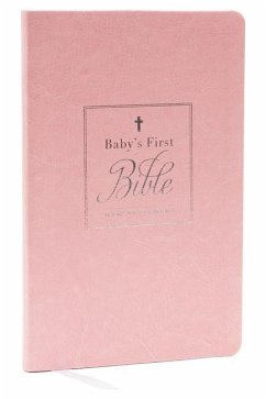 Kjv, Baby's First New Testament, Leathersoft, Pink, Red Letter, Comfort Print - Thomas Nelson