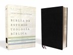 Nvi, Biblia de Estudio Teología Bíblica, Piel Reciclada, Negro, Interior a Cuatro Colores