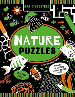 Brain Boosters Nature Puzzles (with Neon Colors) Learning Activity Book for Kids - Barker, Vicky; Johnson, Ste